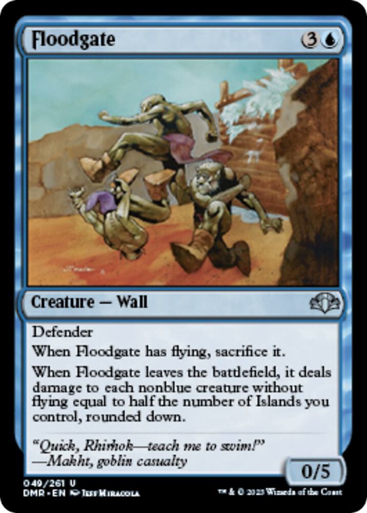 Floodgate [Dominaria Remastered] 49