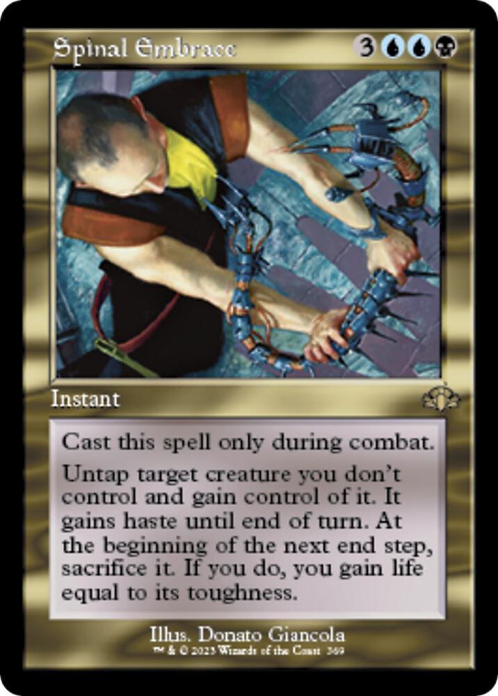 Spinal Embrace (Retro Frame) [Dominaria Remastered] 369