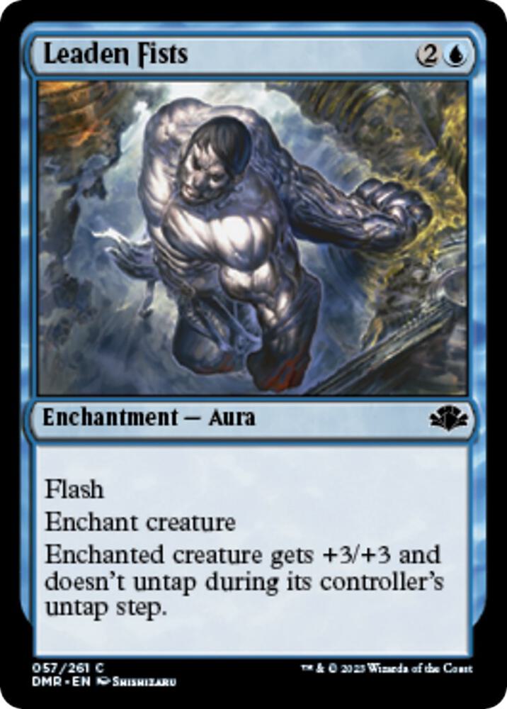Leaden Fists [Dominaria Remastered] 57