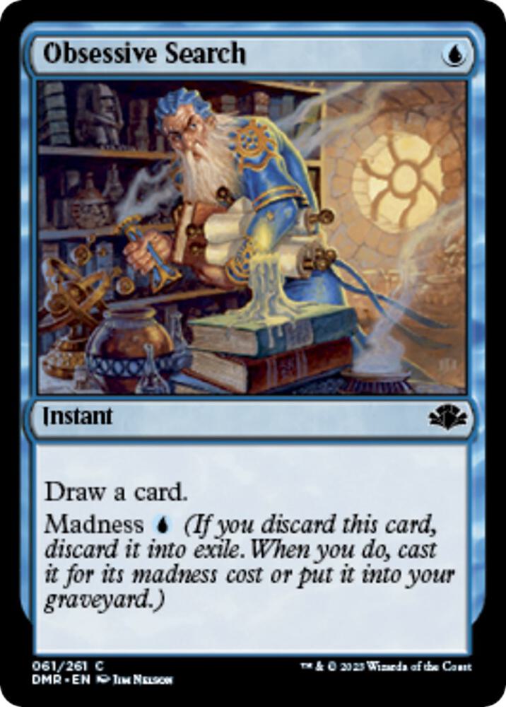 Obsessive Search [Dominaria Remastered] 61