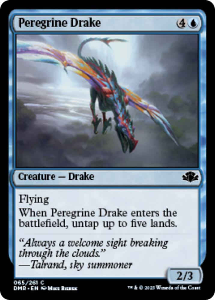 Peregrine Drake [Dominaria Remastered] 65