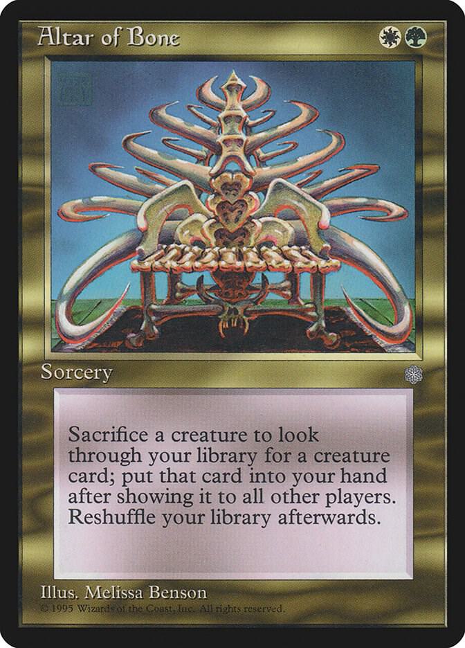 Altar of Bone [Ice Age] 359