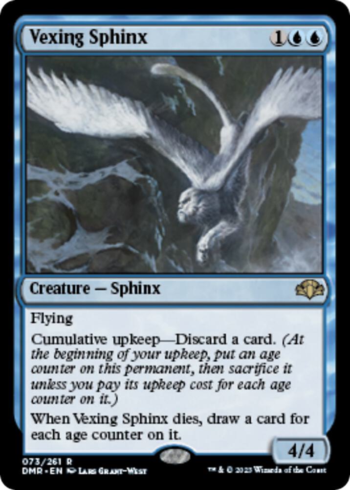 Vexing Sphinx [Dominaria Remastered] 73