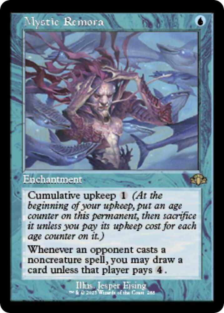 Mystic Remora (Retro Frame) [Dominaria Remastered] 288