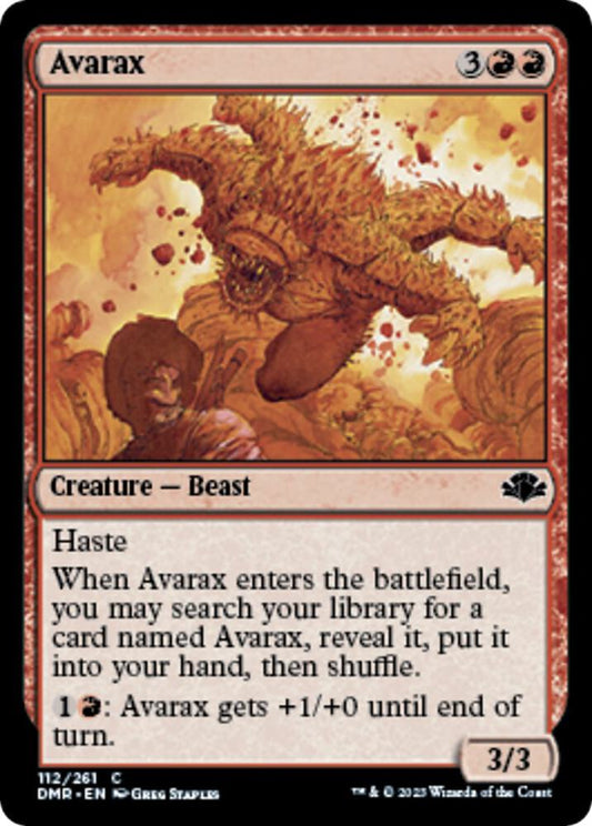 Avarax [Dominaria Remastered] 112