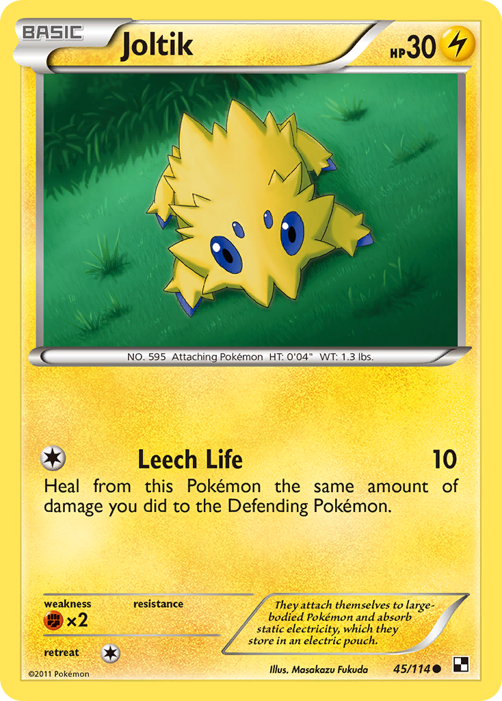 Joltik - 45/114 Black & White