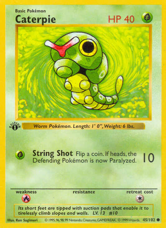 Caterpie - 45/102 Base