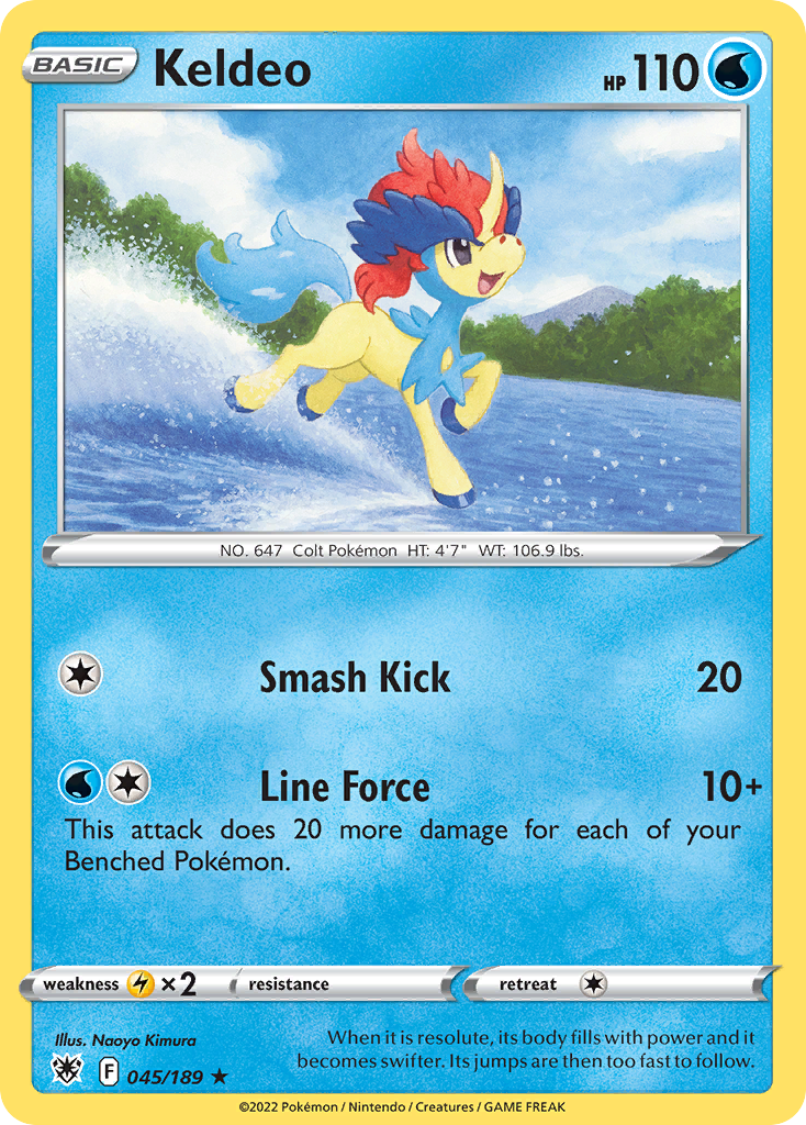 Keldeo - 45/189 Astral Radiance