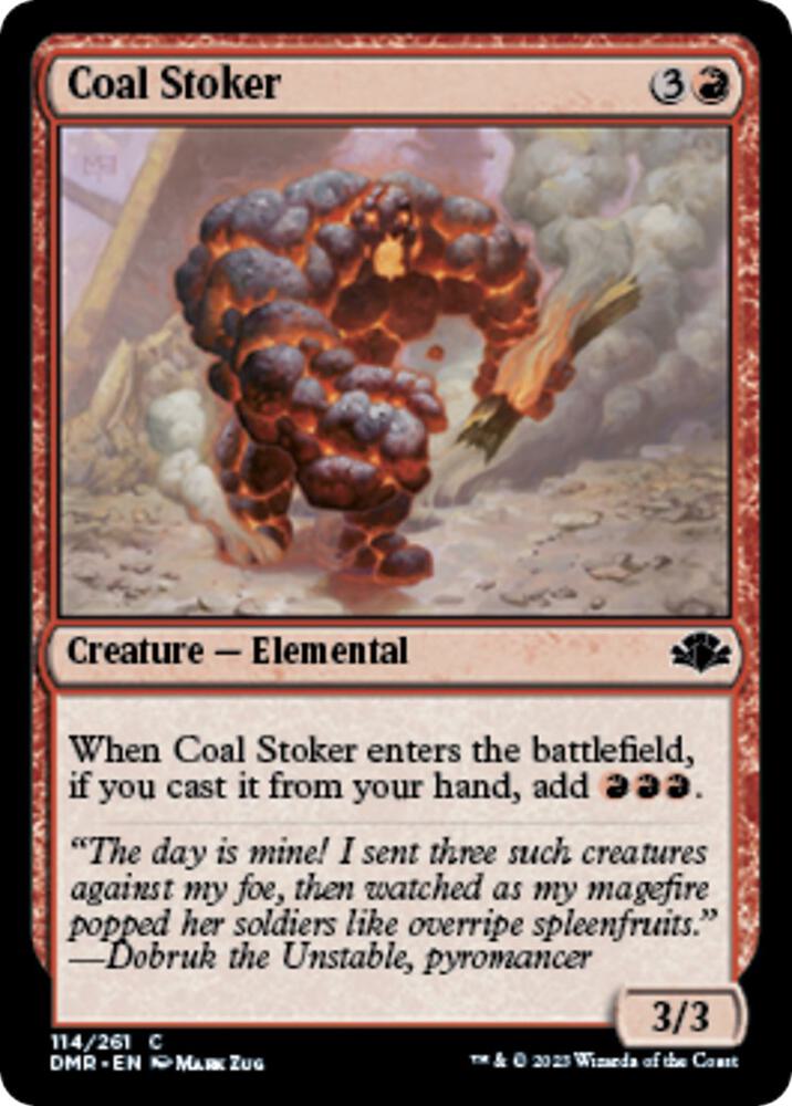 Coal Stoker [Dominaria Remastered] 114
