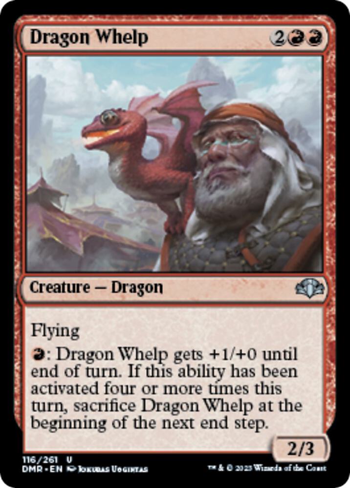 Dragon Whelp [Dominaria Remastered] 116