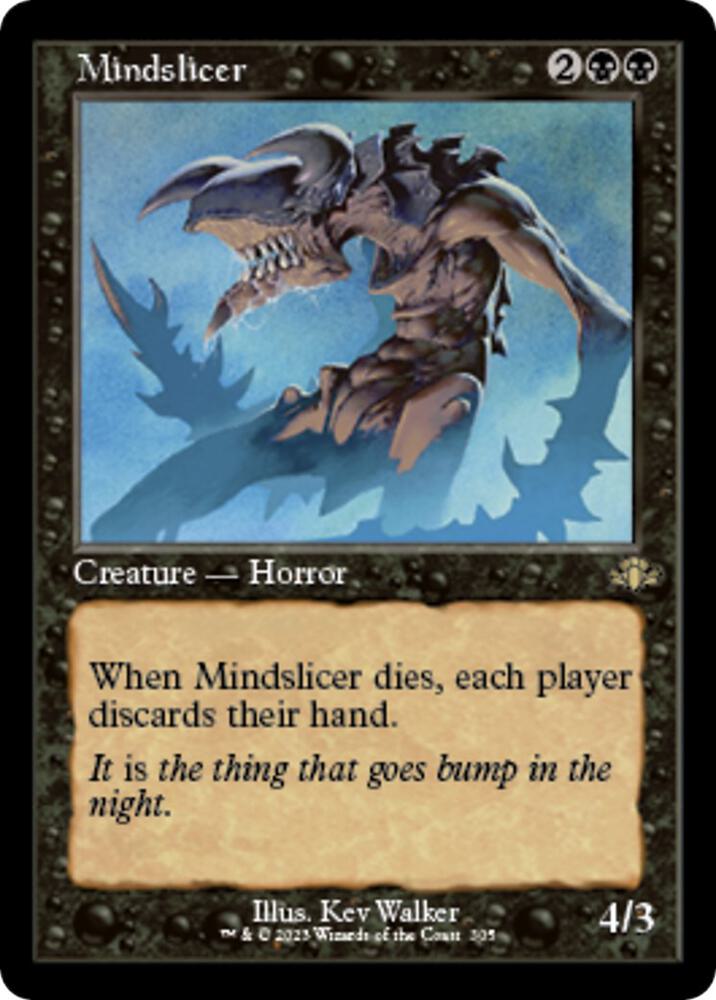 Mindslicer (Retro Frame) [Dominaria Remastered] 305