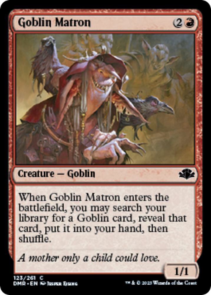 Goblin Matron [Dominaria Remastered] 123