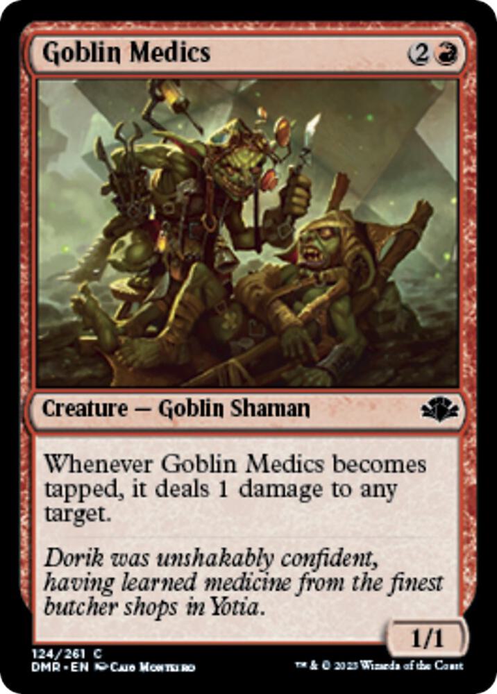 Goblin Medics [Dominaria Remastered] 124