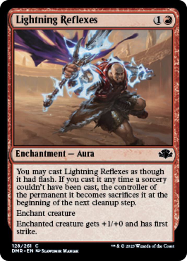 Lightning Reflexes [Dominaria Remastered] 128