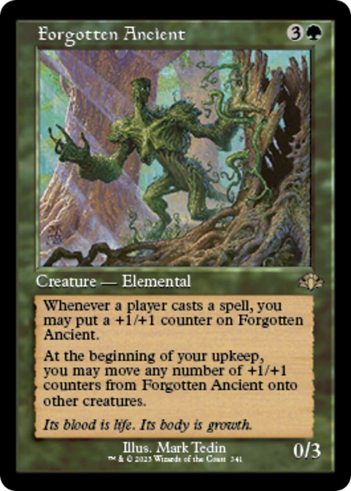 Forgotten Ancient (Retro Frame) [Dominaria Remastered] 341