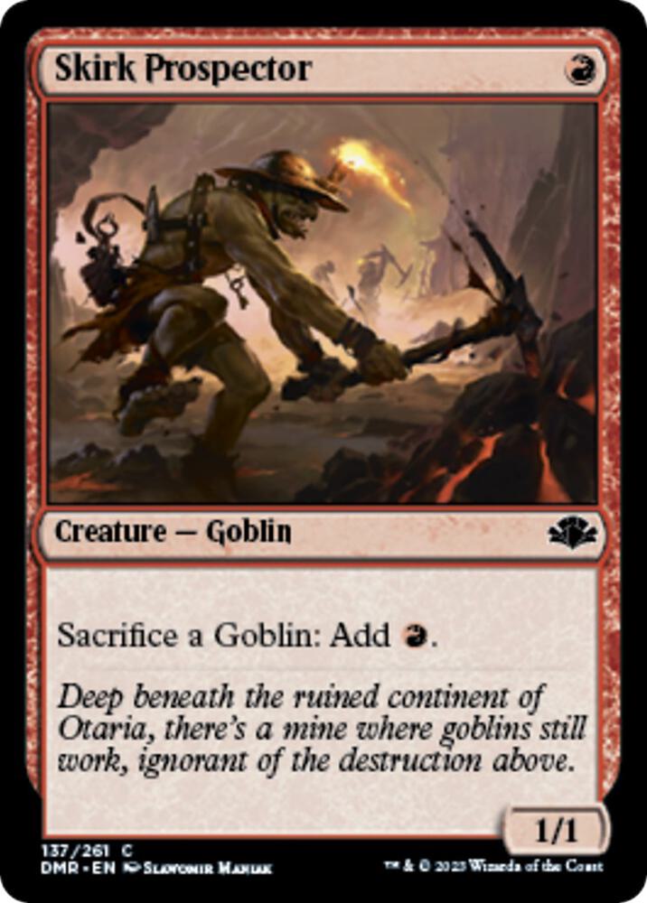 Skirk Prospector [Dominaria Remastered] 137
