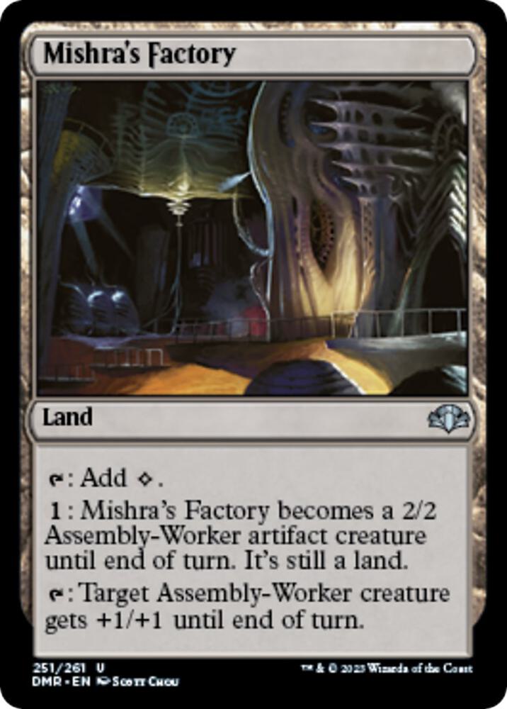 Mishra's Factory [Dominaria Remastered] 251