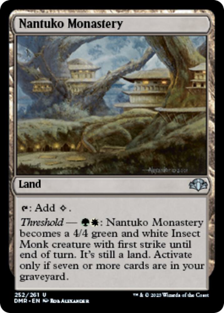 Nantuko Monastery [Dominaria Remastered] 252
