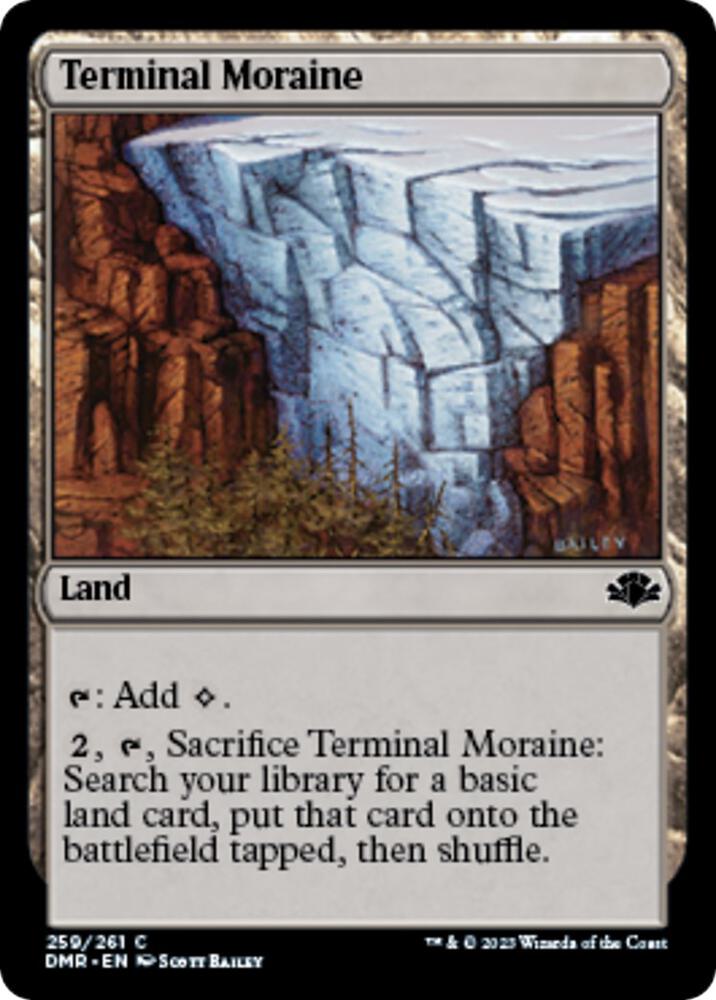 Terminal Moraine [Dominaria Remastered] 259