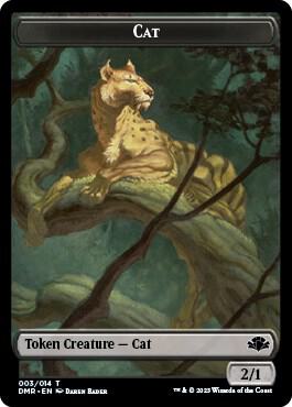 Cat Token (003) [Dominaria Remastered] 3