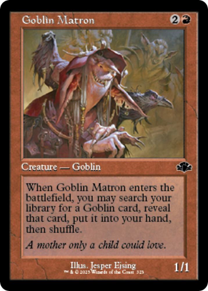 Goblin Matron (Retro Frame) [Dominaria Remastered] 323