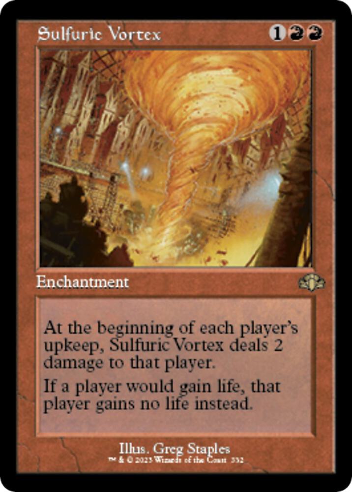 Sulfuric Vortex (Retro Frame) [Dominaria Remastered] 332