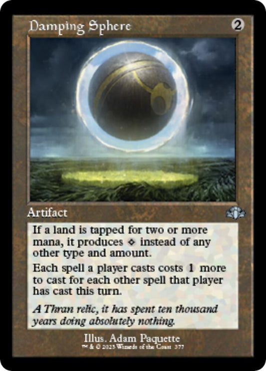 Damping Sphere (Retro Frame) [Dominaria Remastered] 377