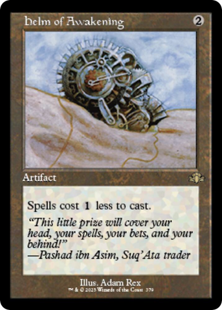 Helm of Awakening (Retro Frame) [Dominaria Remastered] 379