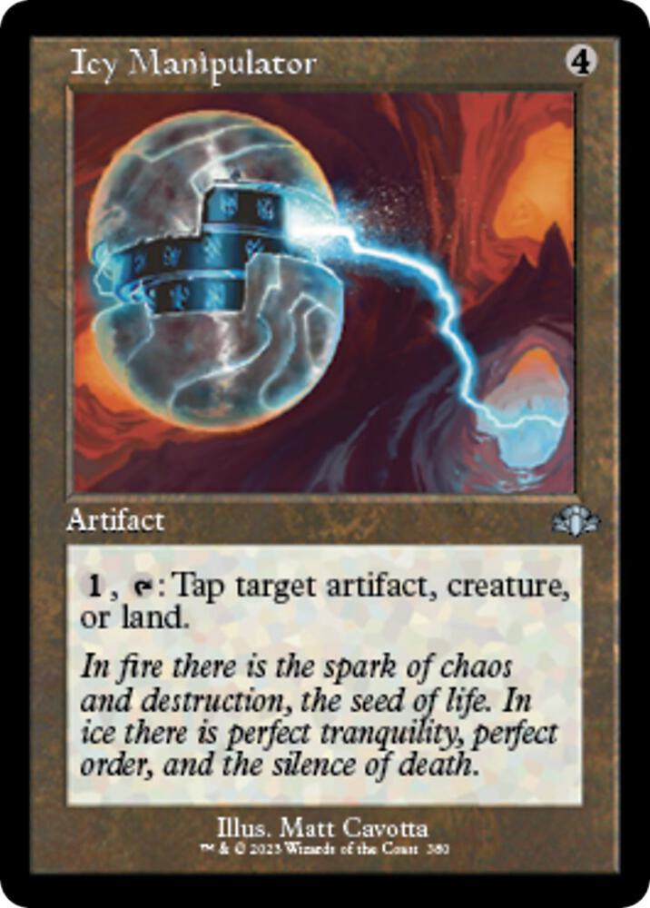 Icy Manipulator (Retro Frame) [Dominaria Remastered] 380