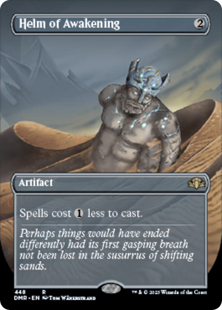 Helm of Awakening (Borderless) [Dominaria Remastered] 448