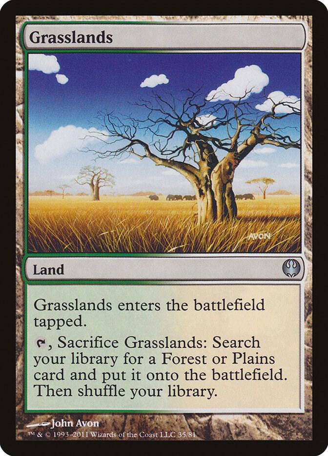 Grasslands [Duel Decks: Knights vs. Dragons] 35