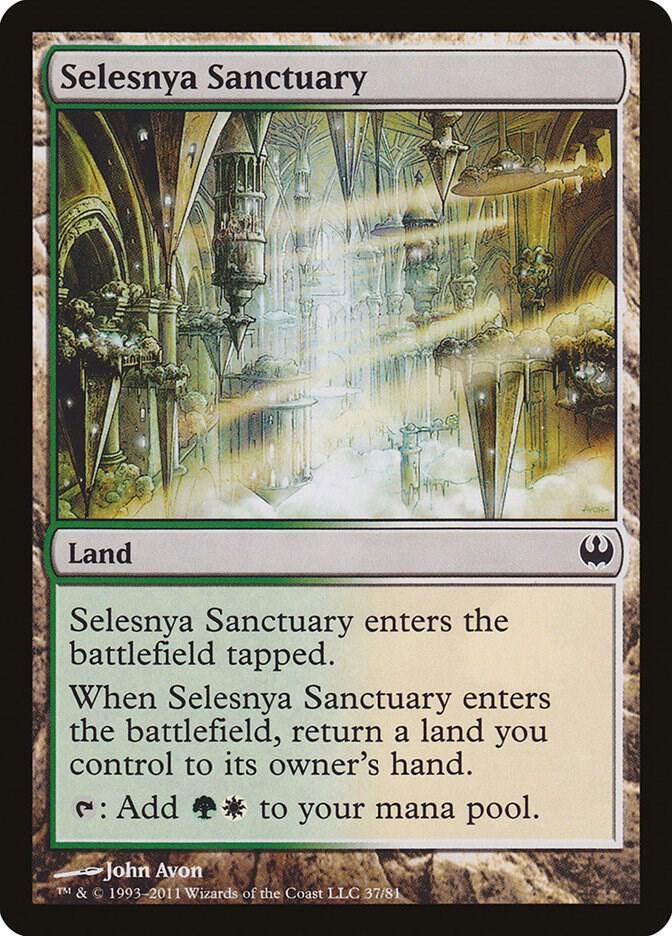 Selesnya Sanctuary [Duel Decks: Knights vs. Dragons] 37