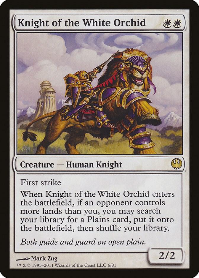 Knight of the White Orchid [Duel Decks: Knights vs. Dragons] 6