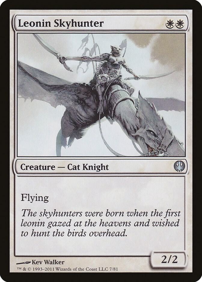 Leonin Skyhunter [Duel Decks: Knights vs. Dragons] 7