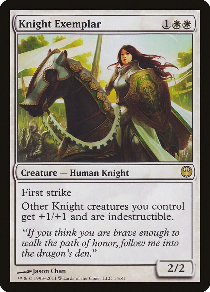 Knight Exemplar [Duel Decks: Knights vs. Dragons] 14
