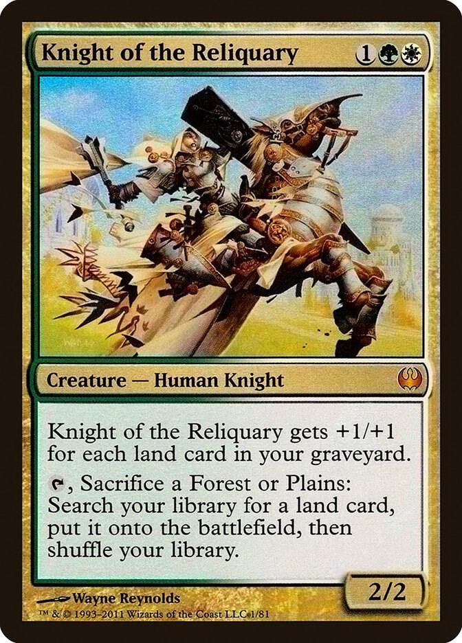 Knight of the Reliquary [Duel Decks: Knights vs. Dragons] 1