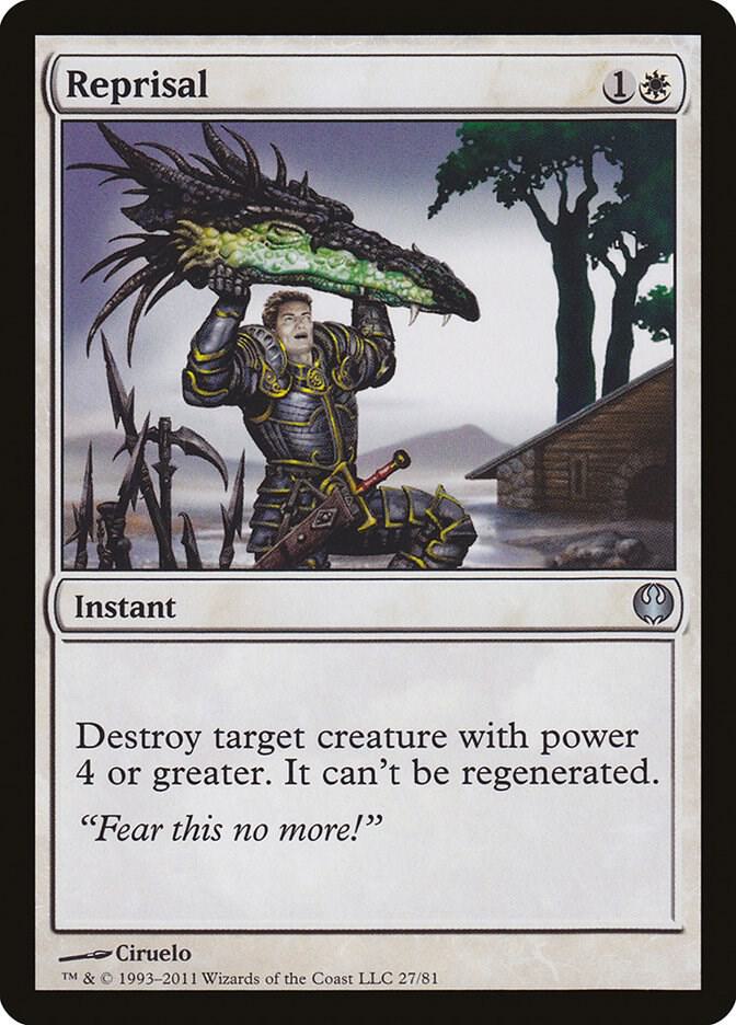 Reprisal [Duel Decks: Knights vs. Dragons] 27