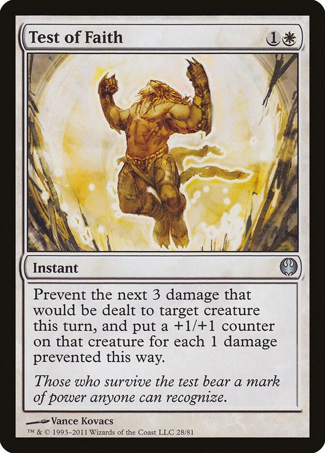 Test of Faith [Duel Decks: Knights vs. Dragons] 28