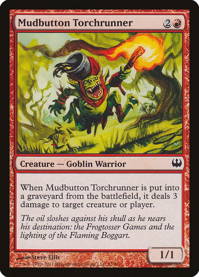 Mudbutton Torchrunner [Duel Decks: Knights vs. Dragons] 52