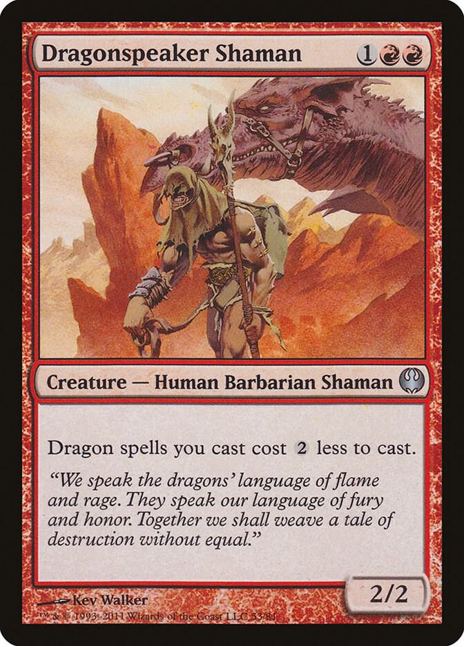 Dragonspeaker Shaman [Duel Decks: Knights vs. Dragons] 53