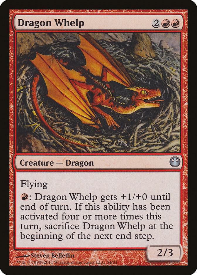 Dragon Whelp [Duel Decks: Knights vs. Dragons] 54