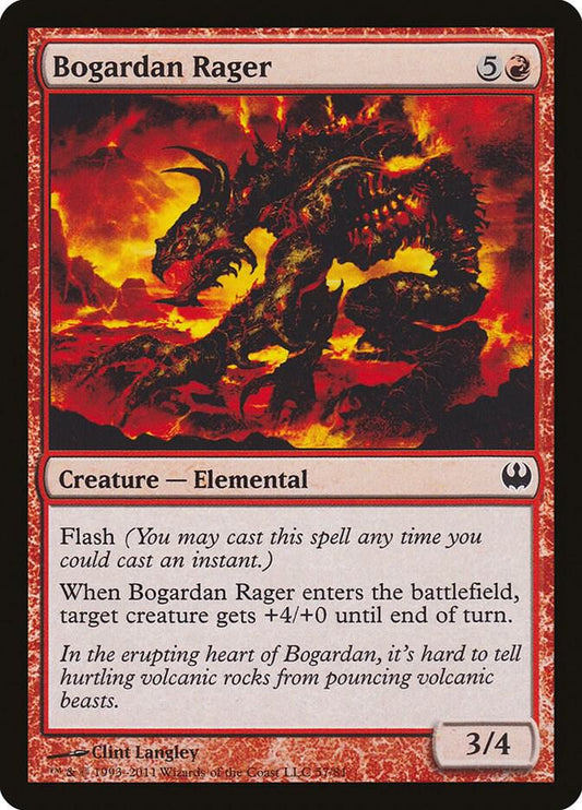 Bogardan Rager [Duel Decks: Knights vs. Dragons] 57