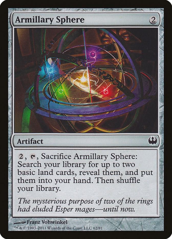 Armillary Sphere [Duel Decks: Knights vs. Dragons] 62