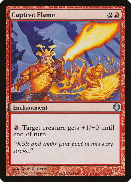 Captive Flame [Duel Decks: Knights vs. Dragons] 68