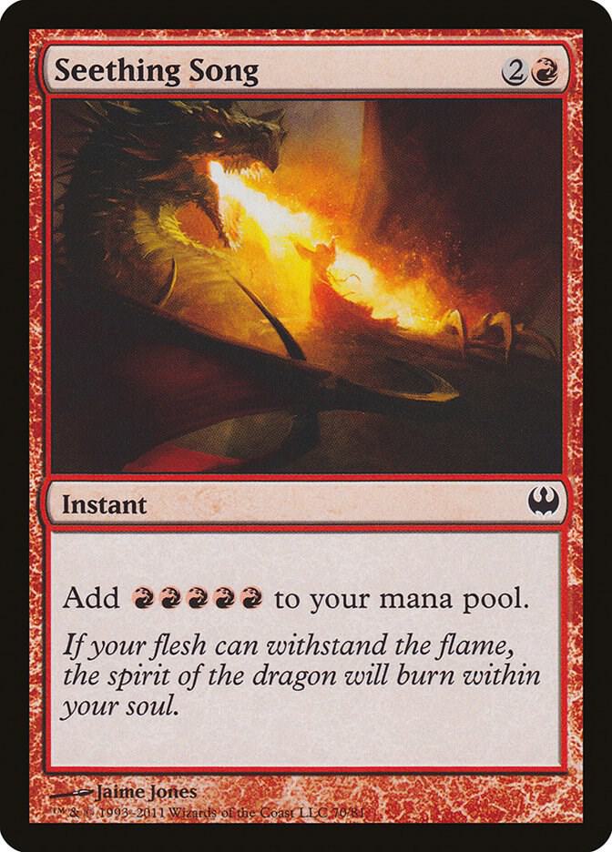 Seething Song [Duel Decks: Knights vs. Dragons] 70