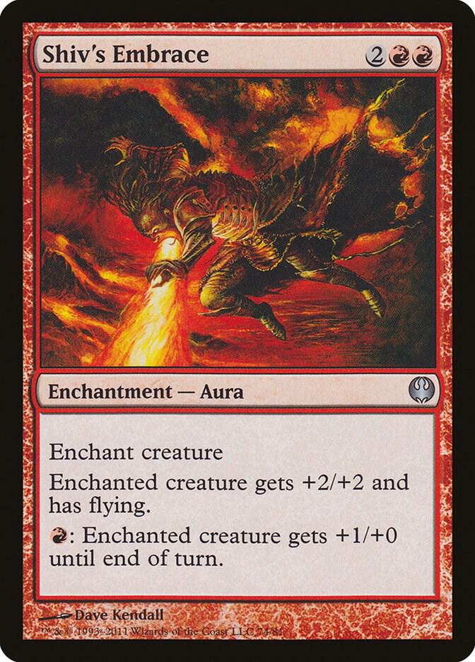 Shiv's Embrace [Duel Decks: Knights vs. Dragons] 74