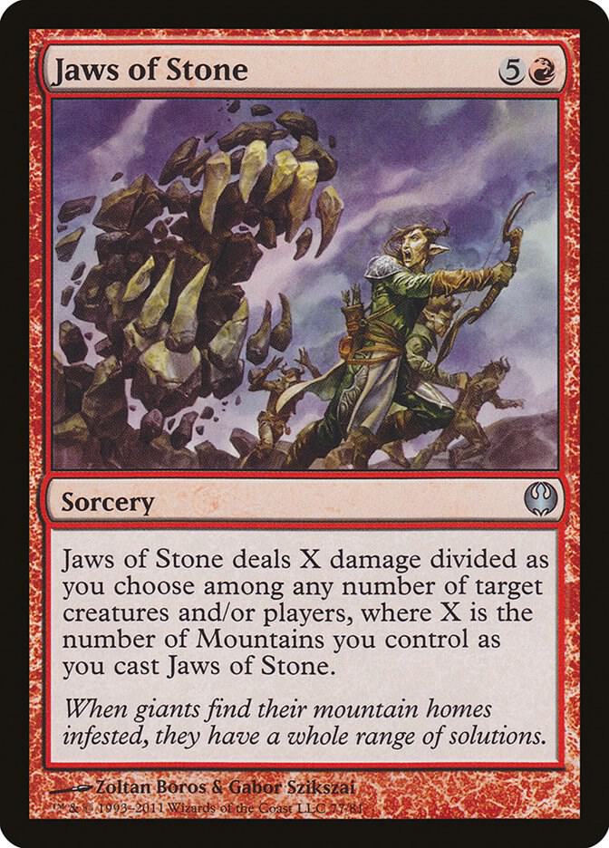 Jaws of Stone [Duel Decks: Knights vs. Dragons] 77