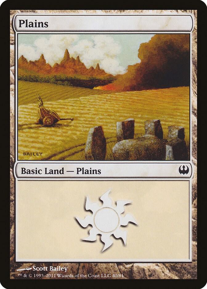 Plains (40) [Duel Decks: Knights vs. Dragons] 40