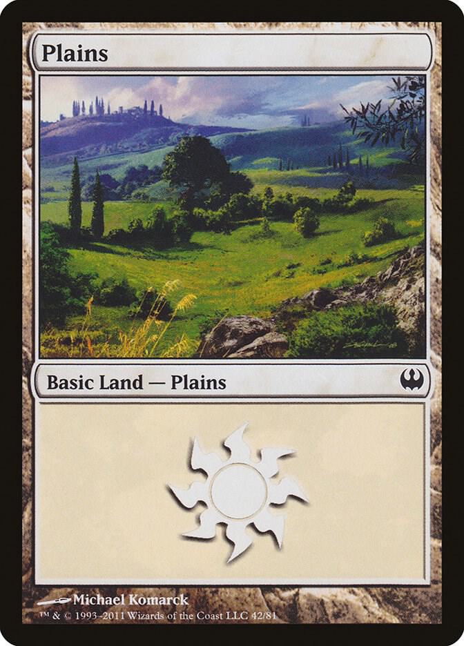 Plains (42) [Duel Decks: Knights vs. Dragons] 42