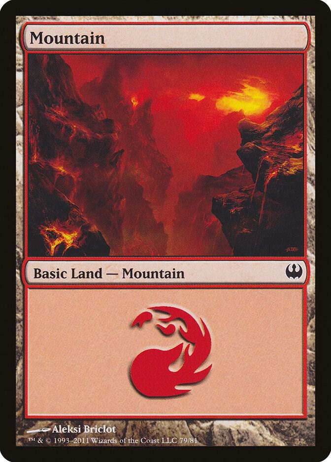 Mountain (79) [Duel Decks: Knights vs. Dragons] 79